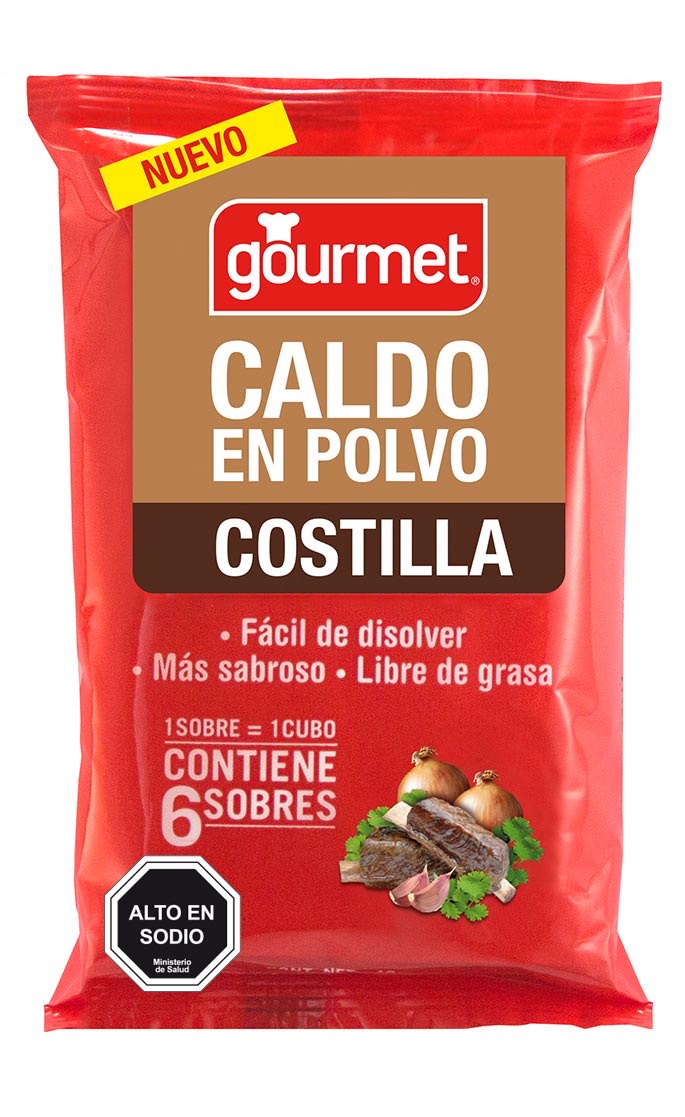 Caldo Polvo Costilla Gourmet 48g